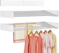 Wall-Mounted Foldable Indoor Drying Rack: Space-Saving & Invisible Design