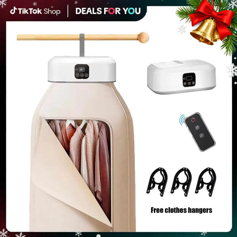 Portable Electric Clothes Dryer - Compact & Foldable for Every Home