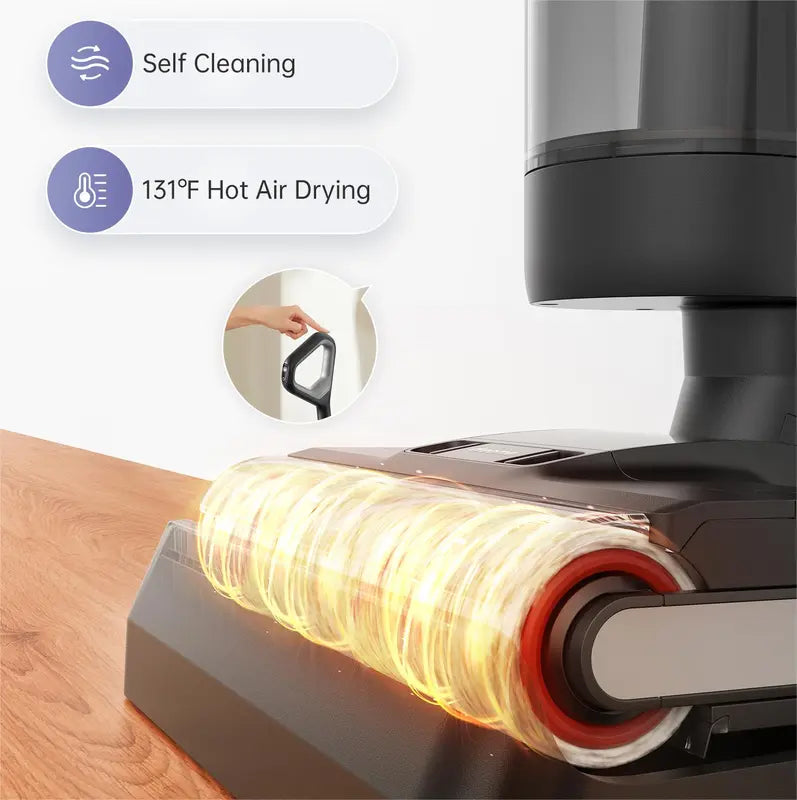 🧹 2-in-1 Cordless Wet-Dry Vacuum & Mop | One-Step Cleaning for Spotless Hard Floors ✨