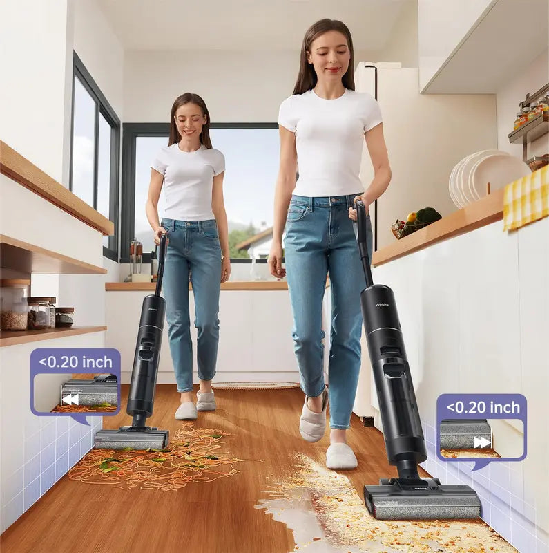 🧹 2-in-1 Cordless Wet-Dry Vacuum & Mop | One-Step Cleaning for Spotless Hard Floors ✨