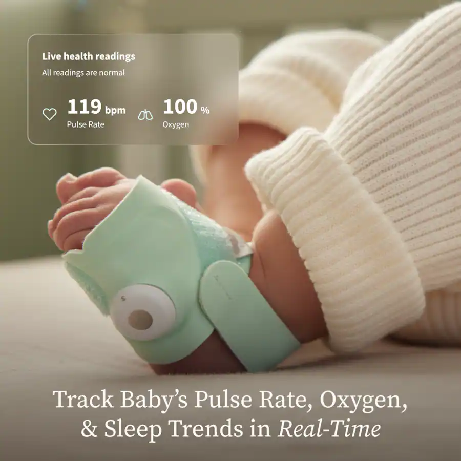 👶 All-in-One Smart Baby Monitor | 2K HD Camera + Smart Sock | Peace of Mind for Every Parent ✨