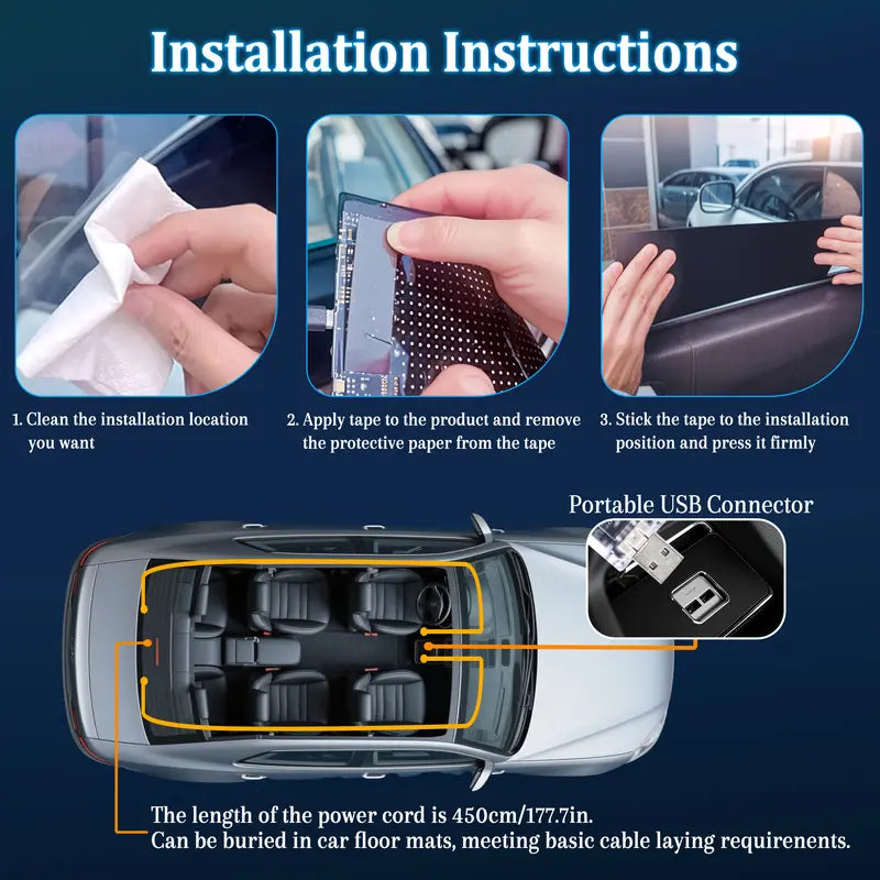 Devil Eye LED Display: Programmable & Perfect for Cars & Trucks