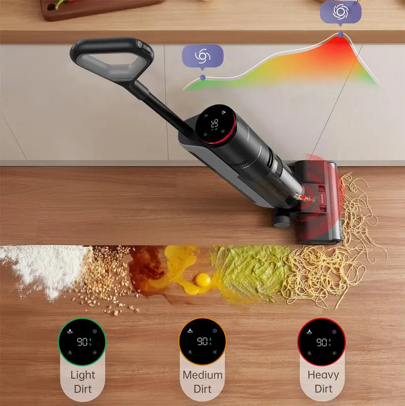 🧹 2-in-1 Cordless Wet-Dry Vacuum & Mop | One-Step Cleaning for Spotless Hard Floors ✨