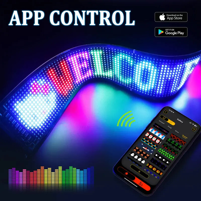 Devil Eye LED Display: Programmable & Perfect for Cars & Trucks