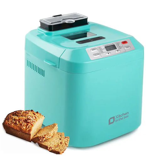 12-in-1 Automatic Bread Maker (Up to 2LB) – Bake Like a Pro at Home!